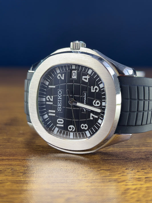Seiko Mod Aquanaut black