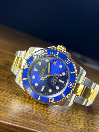 Seiko Mod Submariner bluesy