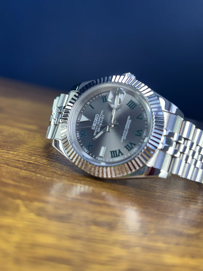 Seiko Mod Datejust Wimbledon