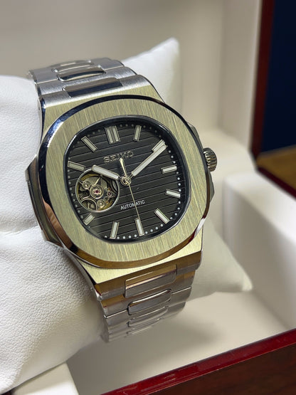 Seiko Mod Nautilus Open Hearts