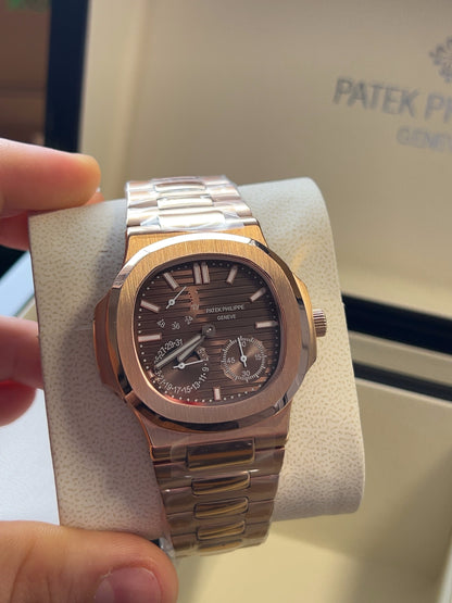 Nautilus Chocolate Moonphase