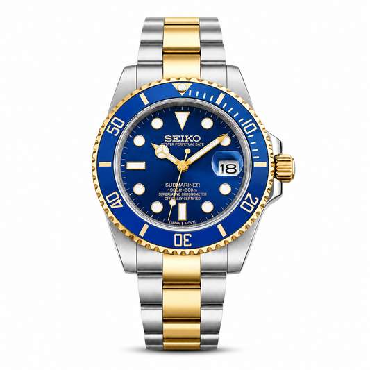 Seiko Mod Submariner bluesy