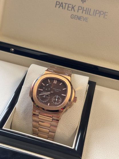 Nautilus Chocolate Moonphase