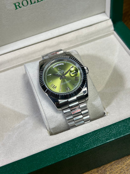 Rolex Day-Date — Carátula Verde