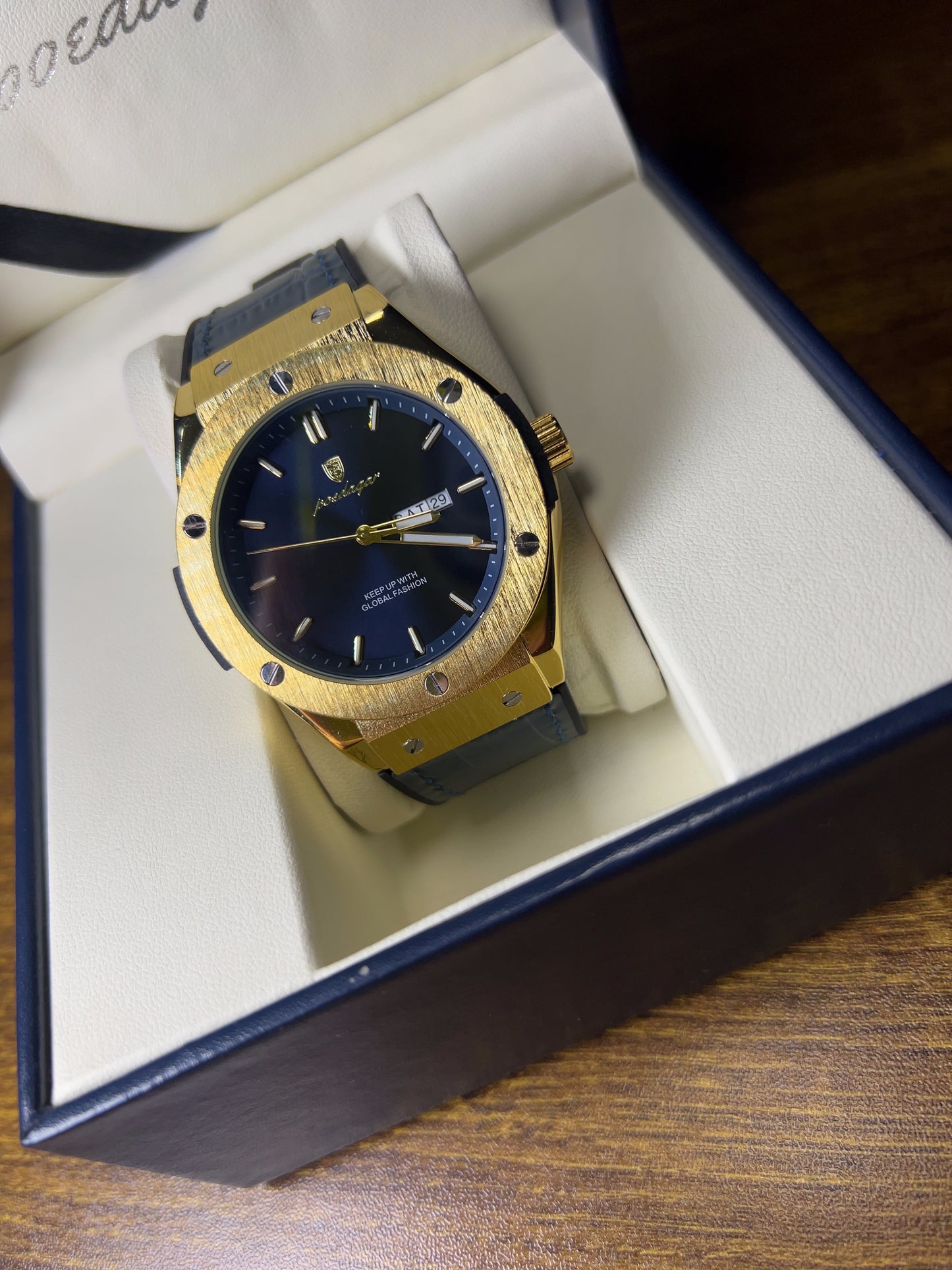 Royal Blue Gold