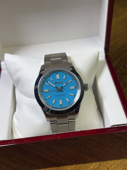 Seiko Mod Datejust Oyster Perpetual Tiffany
