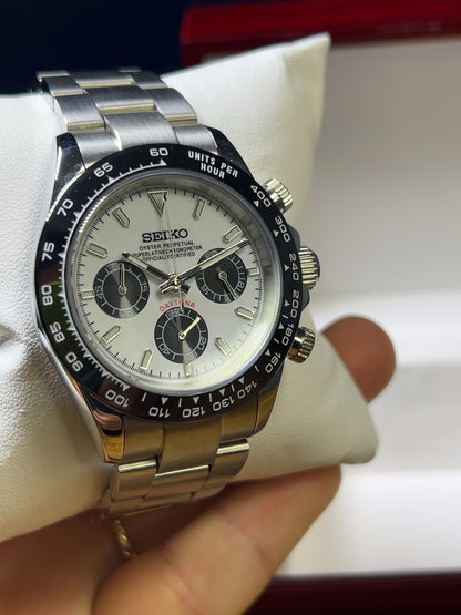 Seiko Mod Daytona Panda