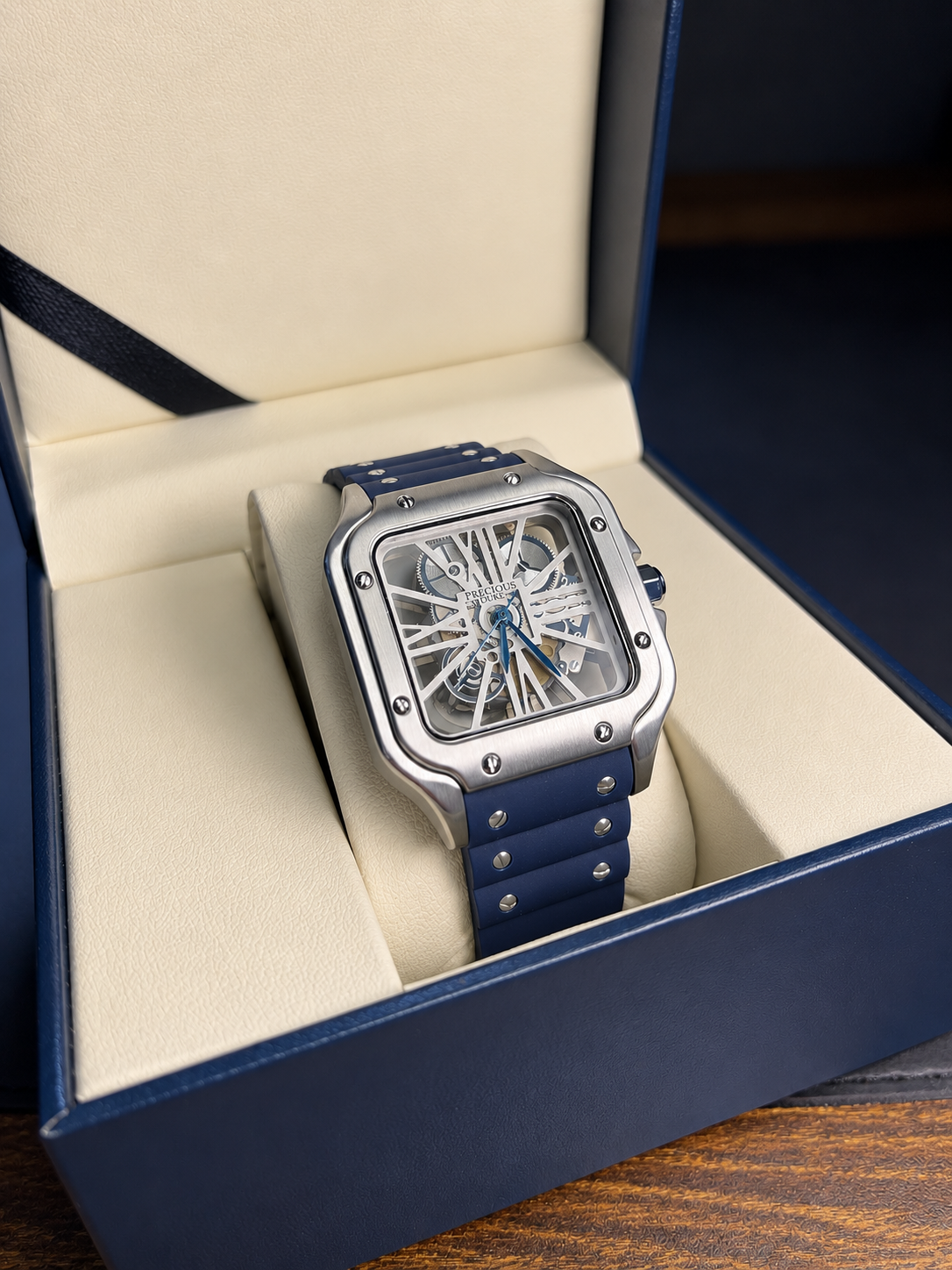 Santos Skeleton Blue