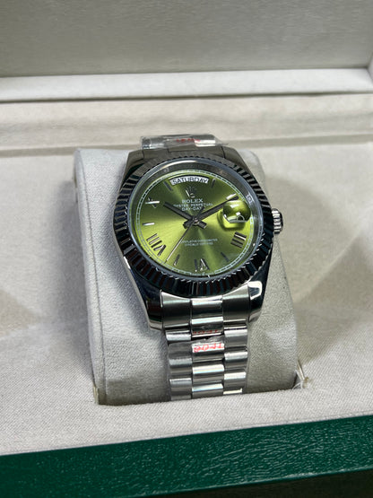Rolex Day-Date — Carátula Verde