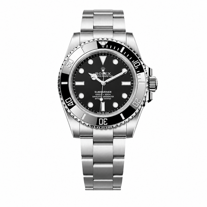 Rolex Submariner Date — Carátula Negra, Bisel Negro