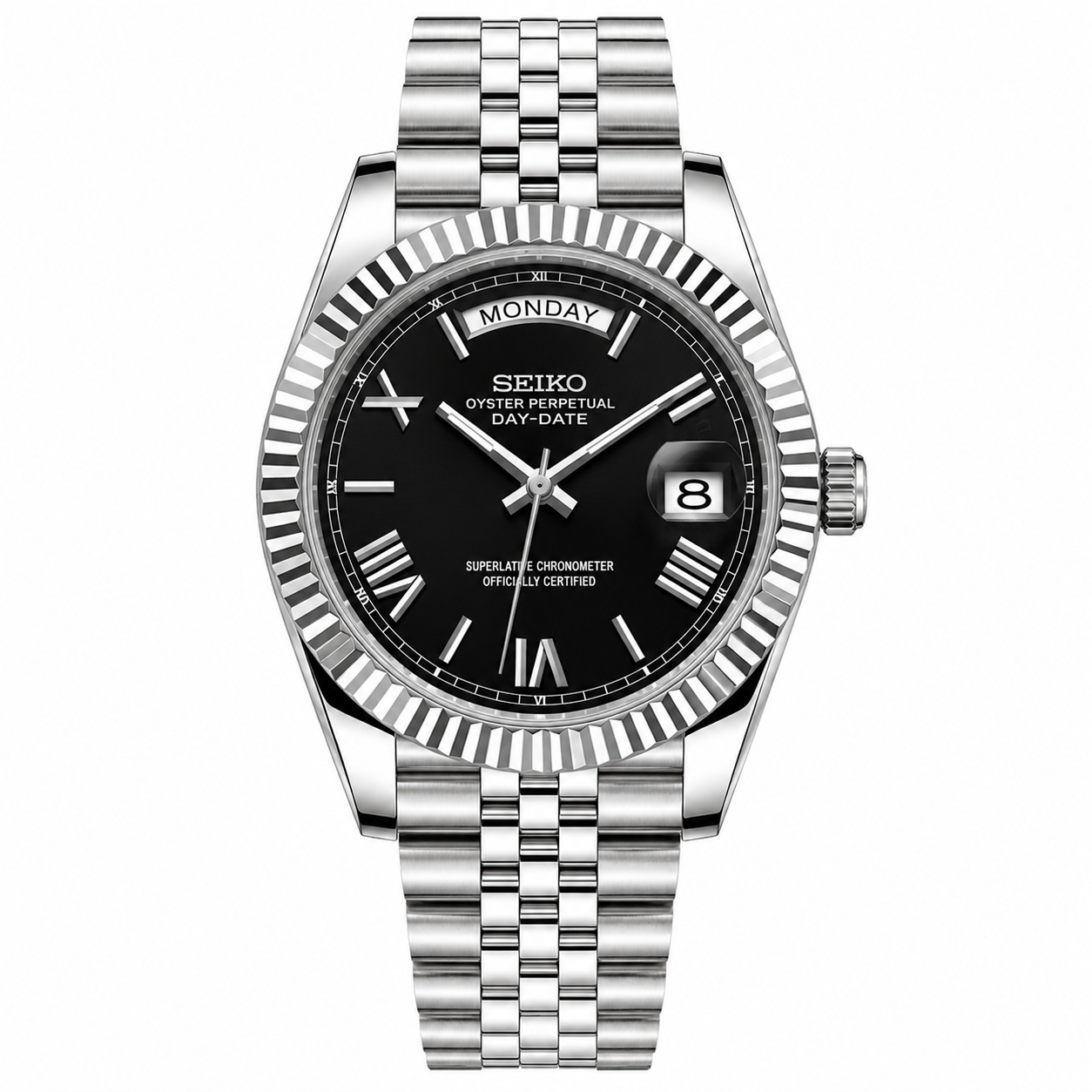 Seiko Mod Datejust Midnight