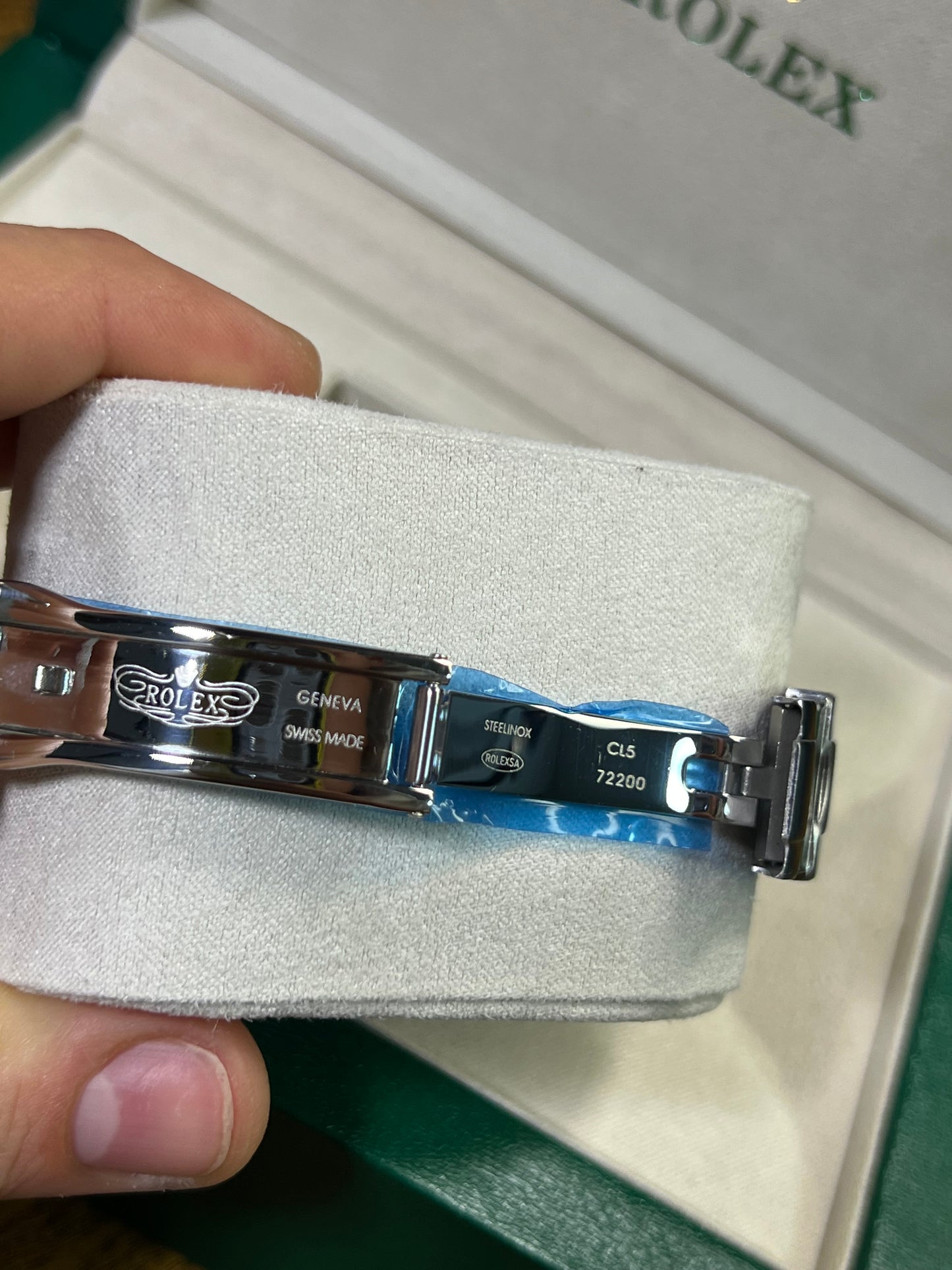 Rolex Submariner Date — Carátula Negra, Bisel Negro