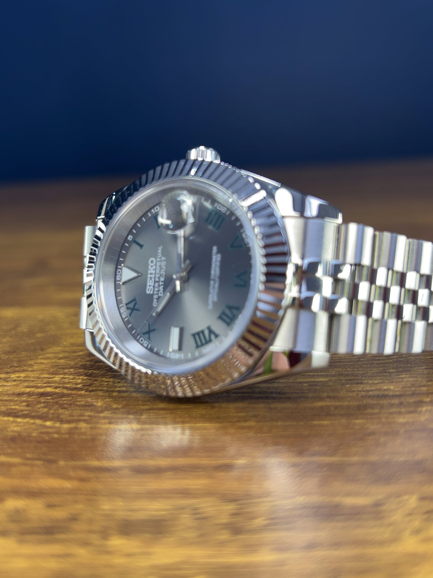 Seiko Mod Datejust Wimbledon