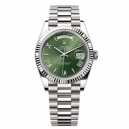 Rolex Day-Date — Carátula Verde