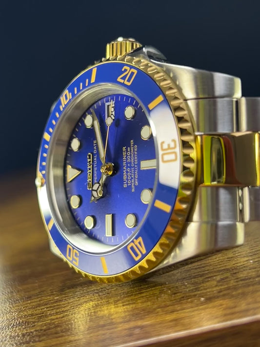 Seiko Mod Submariner bluesy