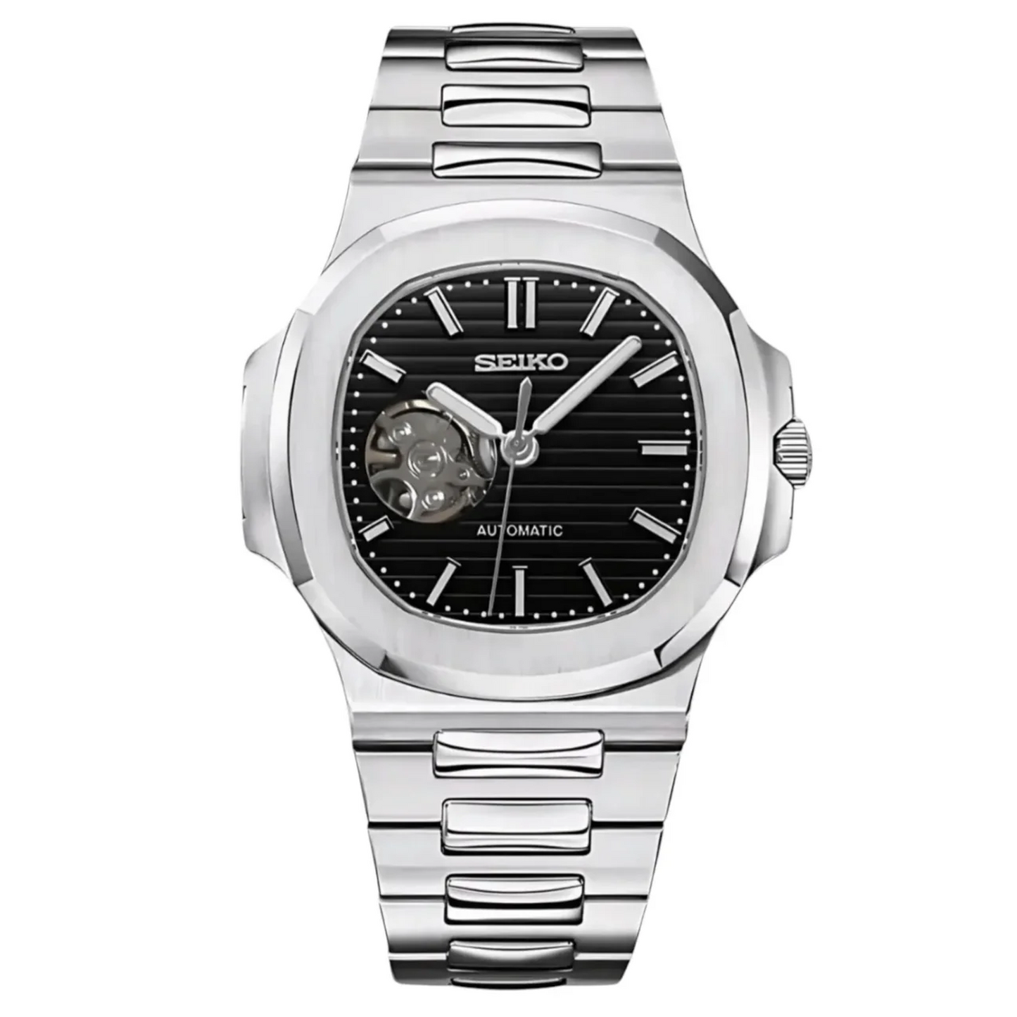 Seiko Mod Nautilus Open Hearts